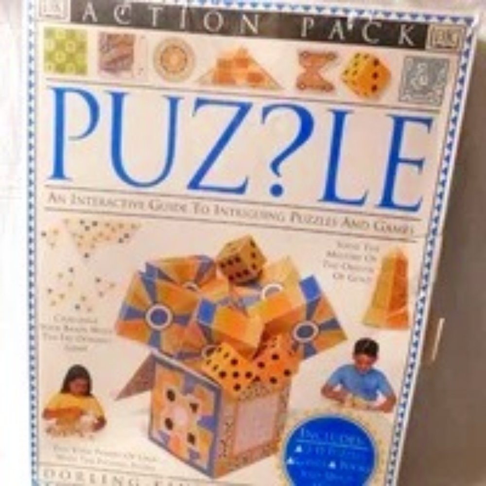 DK Publishing Action Packed Puzzle Book